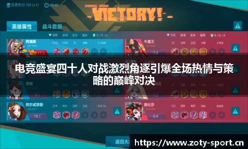 电竞盛宴四十人对战激烈角逐引爆全场热情与策略的巅峰对决
